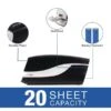 Swingline Breeze Electric Stapler, 20 Sheet Capacity, Black/White (42131) -Bostitchy Store 18DD2810 7910 42E0 91337C7BB1A88565 s7