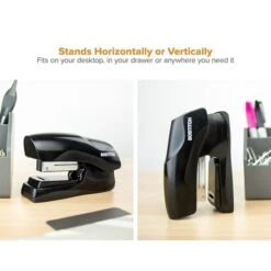 Bostitch Flat Clinch Desktop Stapler, 40 Sheet Capacity, Black (B175-BLK) 9 Bostitch Flat Clinch Desktop Stapler, 40 Sheet Capacity, Black (B175-BLK) -Bostitchy Store 87EFD08D A380 420D ADECA486A2BAE20F s7
