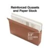 Staples® Reinforced File Pocket, 3.5" Expansion, Legal Size, Brown, 25/Box (ST418319) -Bostitchy Store 9DC86EE6 B713 45B2 85EED7F2F4A99296 s7