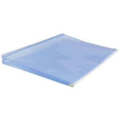 JAM Paper® Plastic Expansion Envelopes With Zip Closure, Letter Booklet, 9.75 X 13, Blue, 12/Pack (218Z1bu)