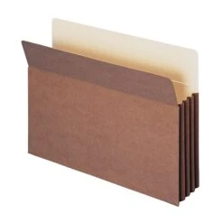 Smead TUFF Redrope File Pockets, 3-1/2" Expansion, Legal Size, Brown, 10/Box (74380) -Bostitchy Store m004896290 s7