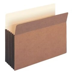 Smead TUFF Redrope File Pockets, 5-1/4" Expansion, Letter Size, Brown, 10/Box (73390) 16 Smead TUFF Redrope File Pockets, 5-1/4" Expansion, Letter Size, Brown, 10/Box (73390) -Bostitchy Store m004896300 s7