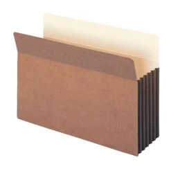 Smead TUFF Redrope File Pockets, 5-1/4" Expansion, Legal Size, Brown, 10/Box (74390) -Bostitchy Store m004896306 s7