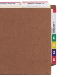 Smead TUFF Reinforced Redrope File Pockets, 3-1/2" Expansion, Legal Size, Brown, 10/Box (74780) -Bostitchy Store m004896346 s7
