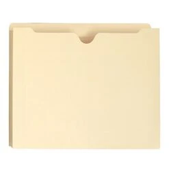 Smead Reinforced File Jacket, 1" Expansion, Letter Size, Manila, 50/Box (75520) -Bostitchy Store m004896969 s7