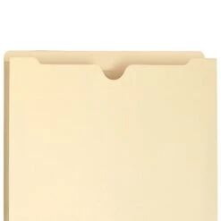 Smead Reinforced File Jacket, 1" Expansion, Letter Size, Manila, 50/Box (75520) -Bostitchy Store m004896972 s7