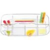 InterDesign Clarity Cosmetic Vanity Cabinet Organizer Tote For Makeup And Beauty Products, Clear (39780)