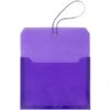 JAM Paper® Plastic Envelope With Elastic Band Closure, 9.75 X 13 With 2.625 Inch Expansion, Purple, Sold Individually (218E25PU) 1 JAM Paper® Plastic Envelope With Elastic Band Closure, 9.75 X 13 With 2.625 Inch Expansion, Purple, Sold Individually (218E25PU) -Bostitchy Store m005745153 s7