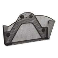 Safco Onyx File Pocket, Letter Size, Black Powder Coat (4176BL)