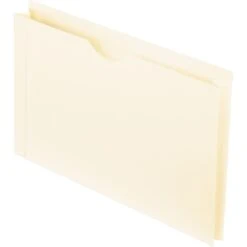 Pendaflex 10% Recycled Reinforced File Jacket, 2" Expansion, Legal Size, Manila, 50/Box (23200)