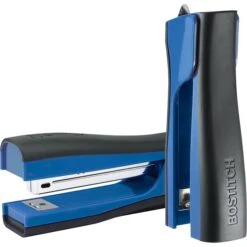 Bostitch Dynamo Stapler With Pencil Sharpener, 20-Sheet Capacity, Ice Blue