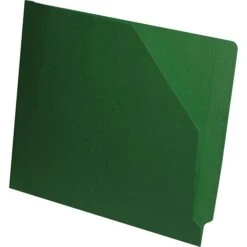 Medical Arts Press File Pocket, Letter Size, Green, 100/Box (51439GN)