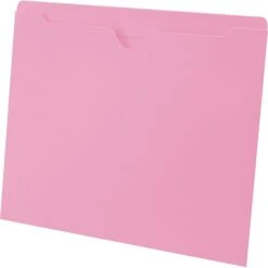 Medical Arts Press® File Pocket, Letter Size, Pink, 100/Box (55475PK)