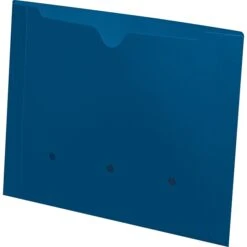 Medical Arts Press® File Pocket, Letter Size, Blue, 50/Box (52394BE)