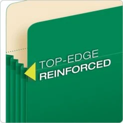 Pendaflex 10% Recycled Reinforced File Pocket, 5 1/4" Expansion, Letter Size, Green (2366397) 8 Pendaflex 10% Recycled Reinforced File Pocket, 5 1/4" Expansion, Letter Size, Green (2366397) -Bostitchy Store s1061738 s7