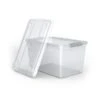 Iris Store & Slide 61 Qt. Latch Lid Storage Bin, Clear (TR58301) -Bostitchy Store s1179872 s7