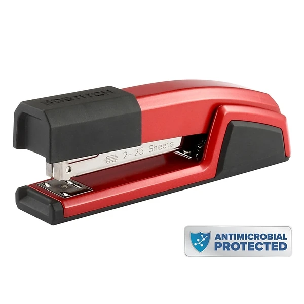 Bostitch Epic Desktop Stapler, 25 Sheet Capacity, Red (B777-RED) 3 Bostitch Epic Desktop Stapler, 25 Sheet Capacity, Red (B777-RED)
