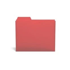 TRU RED™ Plastic File Pockets, Letter Size, Assorted Colors, 5/Pack (TR20674)