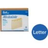 Quill Brand® Reinforced File Jacket, 1 1/2" Expansion, Letter Size, Manila, 50/Box (4915) -Bostitchy Store s1201477 s7