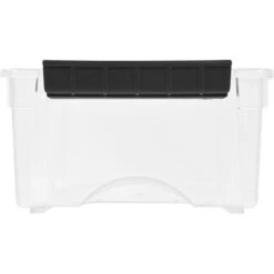 Iris Stack & Pull 5.7 Qt. Latch Lid Storage Box, Clear (100275) 9 Iris Stack & Pull 5.7 Qt. Latch Lid Storage Box, Clear (100275) -Bostitchy Store sp102492258 s7