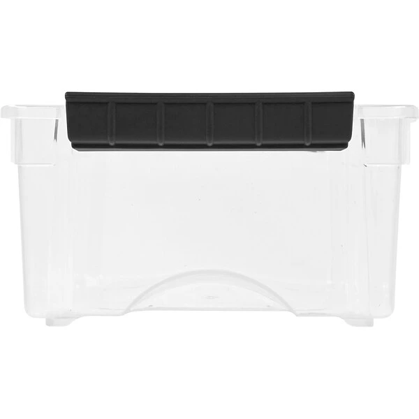 Iris Stack & Pull 5.7 Qt. Latch Lid Storage Box, Clear (100275) 6 Iris Stack & Pull 5.7 Qt. Latch Lid Storage Box, Clear (100275) - Image 4