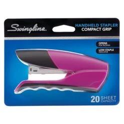 Swingline Compact Grip Stapler, 20 Sheets, Assorted Colors (S7071793CC) 6 Swingline Compact Grip Stapler, 20 Sheets, Assorted Colors (S7071793CC) -Bostitchy Store sp106462129 s7