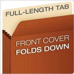Pendaflex Smart Shield Reinforced File Pocket, 5 1/4" Expansion, Legal Size, Redrope, 10/Box (1536GAM) 8 Pendaflex Smart Shield Reinforced File Pocket, 5 1/4" Expansion, Legal Size, Redrope, 10/Box (1536GAM) -Bostitchy Store sp107903358 s7