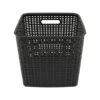 Advantus Extra Large Plastic Weave Basket, Black (37519) 2 Advantus Extra Large Plastic Weave Basket, Black (37519) -Bostitchy Store sp108325388 s7