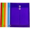 Jam Paper Plastic File Pocket, Letter Size, Assorted, 6/Pack (118B1assrtd) -Bostitchy Store sp112937169 s7