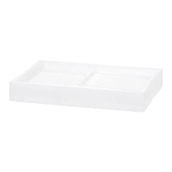 Iris 52.83 Qt. Open Lid Collapsible Storage Crate, Clear (100712) 3 Iris 52.83 Qt. Open Lid Collapsible Storage Crate, Clear (100712)