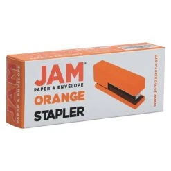 JAM Paper Modern Desktop Stapler, 10 Sheet Capacity, Orange (337ORZ) -Bostitchy Store sp150961876 s7