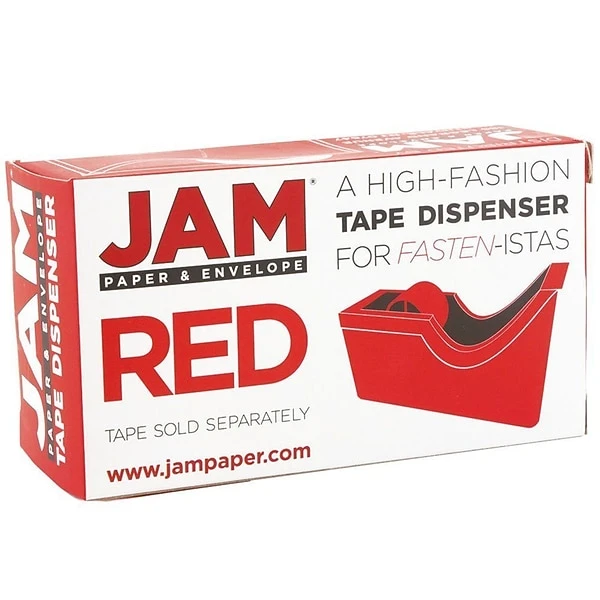 JAM Paper Desk Organizer Set, Red (3378RE) 5 JAM Paper Desk Organizer Set, Red (3378RE) - Image 3