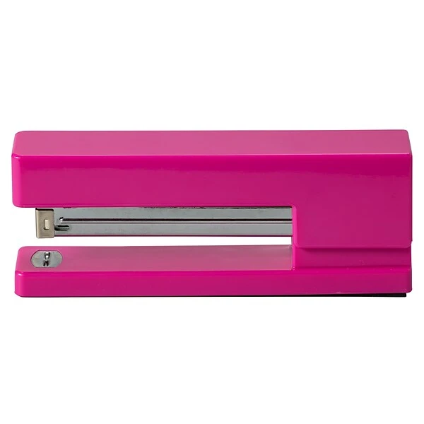 JAM Paper Modern Desktop Stapler, 10 Sheet Capacity, Pink (337PIZ) 3 JAM Paper Modern Desktop Stapler, 10 Sheet Capacity, Pink (337PIZ)