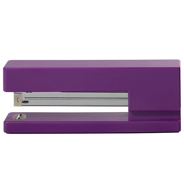 JAM Paper Modern Desktop Stapler, 10 Sheet Capacity, Purple (337PUZ) 3 JAM Paper Modern Desktop Stapler, 10 Sheet Capacity, Purple (337PUZ)