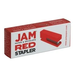 JAM Paper Modern Desktop Stapler, 10 Sheet Capacity, Red (337REZ) -Bostitchy Store sp170857052 s7