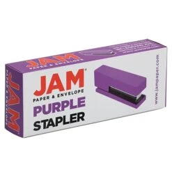 JAM Paper Modern Desktop Stapler, 10 Sheet Capacity, Purple (337PUZ) 9 JAM Paper Modern Desktop Stapler, 10 Sheet Capacity, Purple (337PUZ) -Bostitchy Store sp170857071 s7