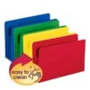 Smead Heavy Duty Poly File Pockets, 3.5" Expansion, Legal Size, Assorted, 4/Box (73550) -Bostitchy Store sp173280356 s7