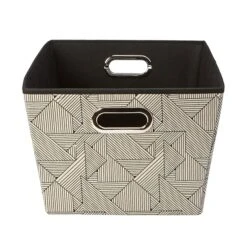 Closet Candie Storage Tote, Large, Geo Natural (M-77829)