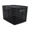 Plastic Weave Bin; Black, Large -Bostitchy Store sp36180570 s7