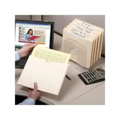 Smead File Jackets, 1" Expansion, Letter Size, Manila, 50/Box (75439) -Bostitchy Store sp39611954 s7