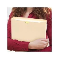 Smead File Jackets, 1" Expansion, Letter Size, Manila, 50/Box (75439) -Bostitchy Store sp39611955 s7