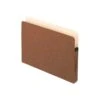 Pendaflex 10% Recycled Reinforced File Pocket, 3 1/2" Expansion, Letter Size, Redrope, 25/Box (1524EOX) -Bostitchy Store sp40285835 s7
