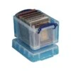 Really Useful Box® 3 Liter Snap Lid Storage Bin, Clear (3L CL) -Bostitchy Store sp40888422 s7