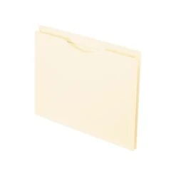 Pendaflex 10% Recycled Reinforced File Jacket, 1" Expansion, Letter Size, Manila, 50/Box (PFX22100)