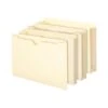 Smead File Jacket, Reinforced Tab, 1-1/2" Expansion, Legal Size, Manila, 50/Box (76540)