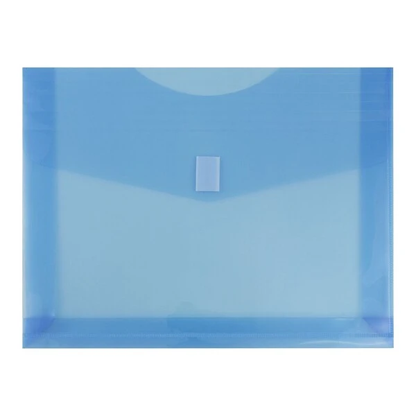 JAM Paper Plastic Envelopes With Hook & Loop Closure, 2" Expansion, Letter Size, Assorted Colors, 6/Pack (218V2OLIPRYS) 5 JAM Paper Plastic Envelopes With Hook & Loop Closure, 2" Expansion, Letter Size, Assorted Colors, 6/Pack (218V2OLIPRYS) - Image 3