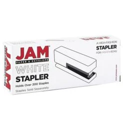 JAM Paper® Office & Desk Sets, (1) Tape Dispenser (1) Stapler (1) Pack Of Staples, White And Black, 3/pack -Bostitchy Store sp4211395 s7