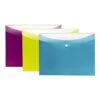 Pendaflex Dual-Pocket Snap Envelopes, Letter Size, Assorted Colors, 3/Pack (PFX 95569) -Bostitchy Store sp42114477 s7
