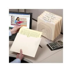 Smead File Jackets, Letter Size, Manila, 100/Box (75410) -Bostitchy Store sp42115379 s7