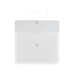JAM Paper Poly Envelope Button & String Tie Closure, 1" Expansion, Letter Size, Clear, 12/Pack (218B1CL) 8 JAM Paper Poly Envelope Button & String Tie Closure, 1" Expansion, Letter Size, Clear, 12/Pack (218B1CL) -Bostitchy Store sp42125184 s7